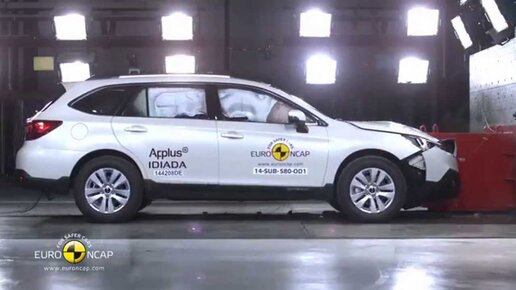 Краш тест Volvo v60 Euro NCAP 2018