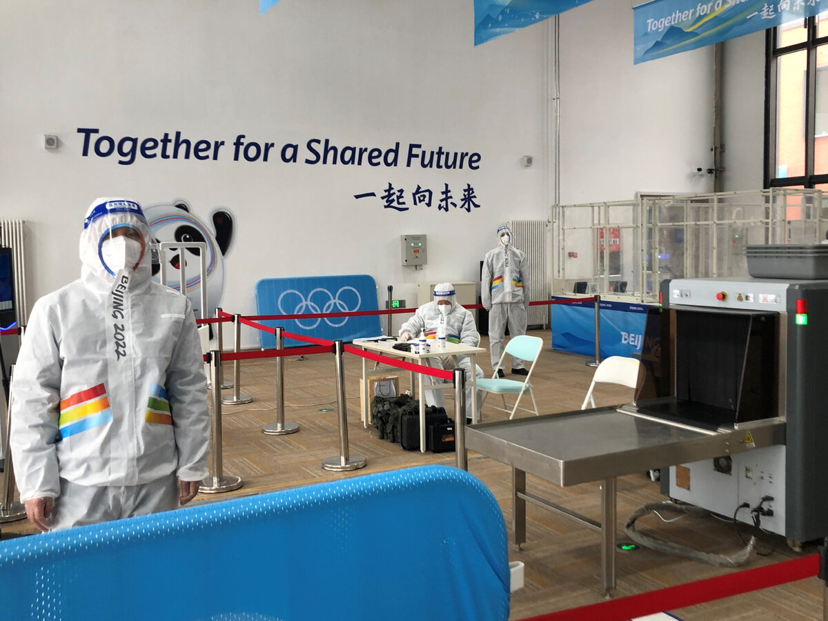 Фото из олимпийского Китая отца Андрея.