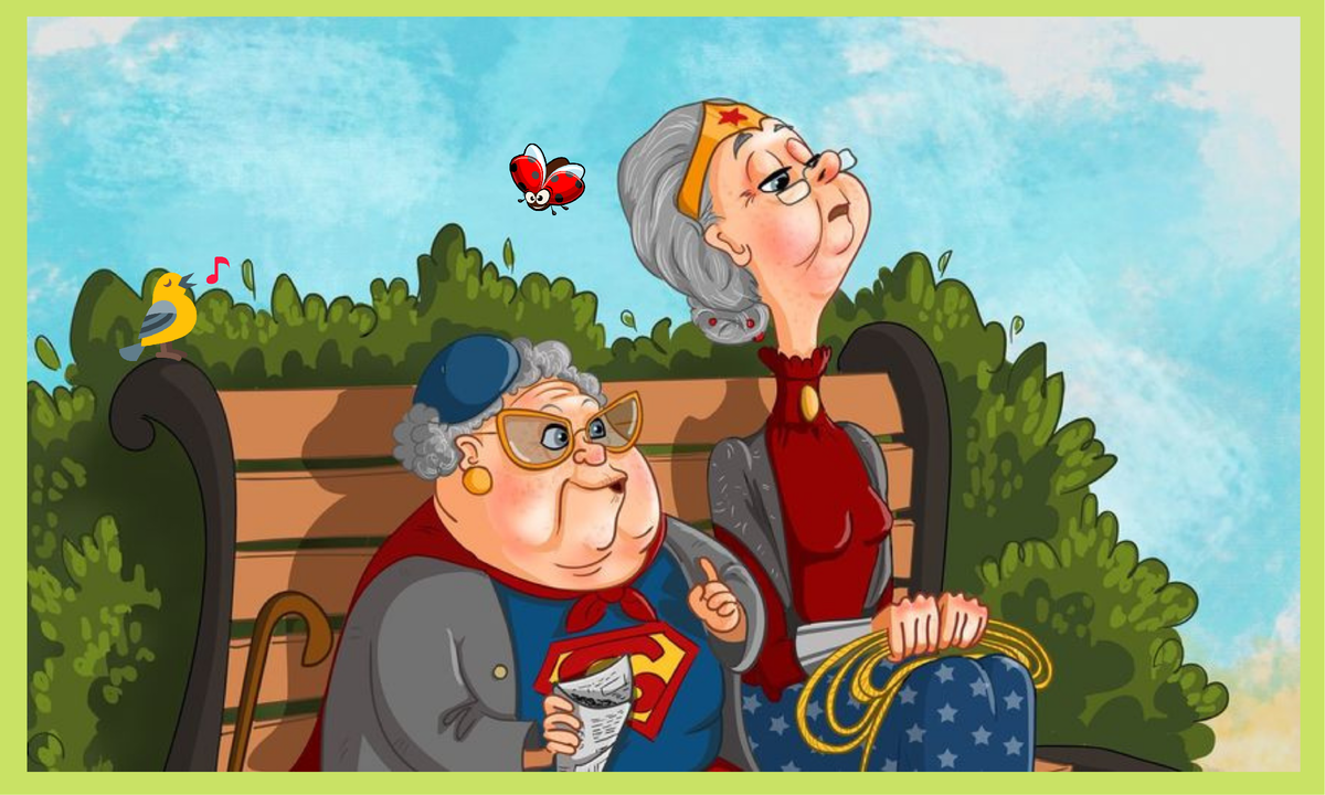Бабушек прут. Мультяшные бабушки. Бабушка рисунок. Бабушки на лавочке
