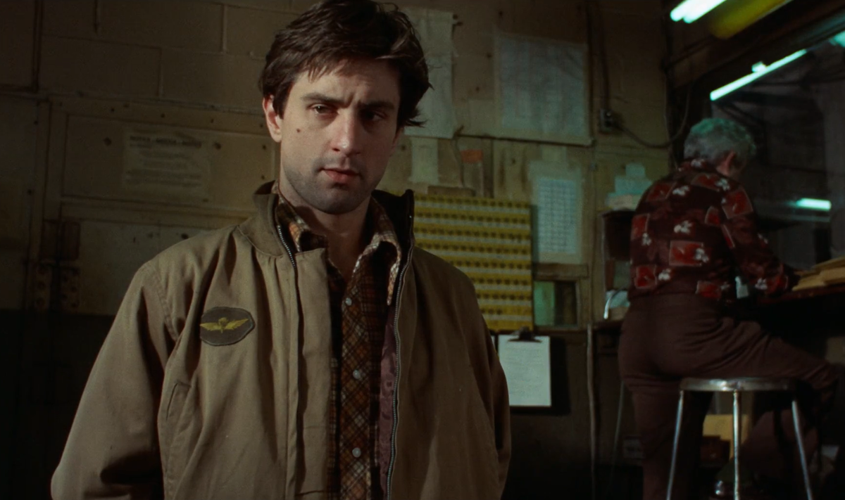 Кадр из фильма "Таксист" (1976 г.)