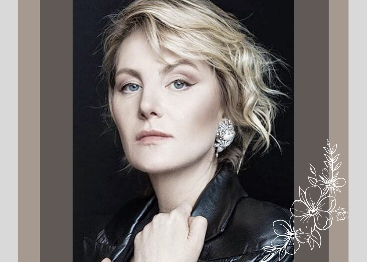 На фото Рената Литвинова. Фотосток Яндекс, обработано в Канва. 