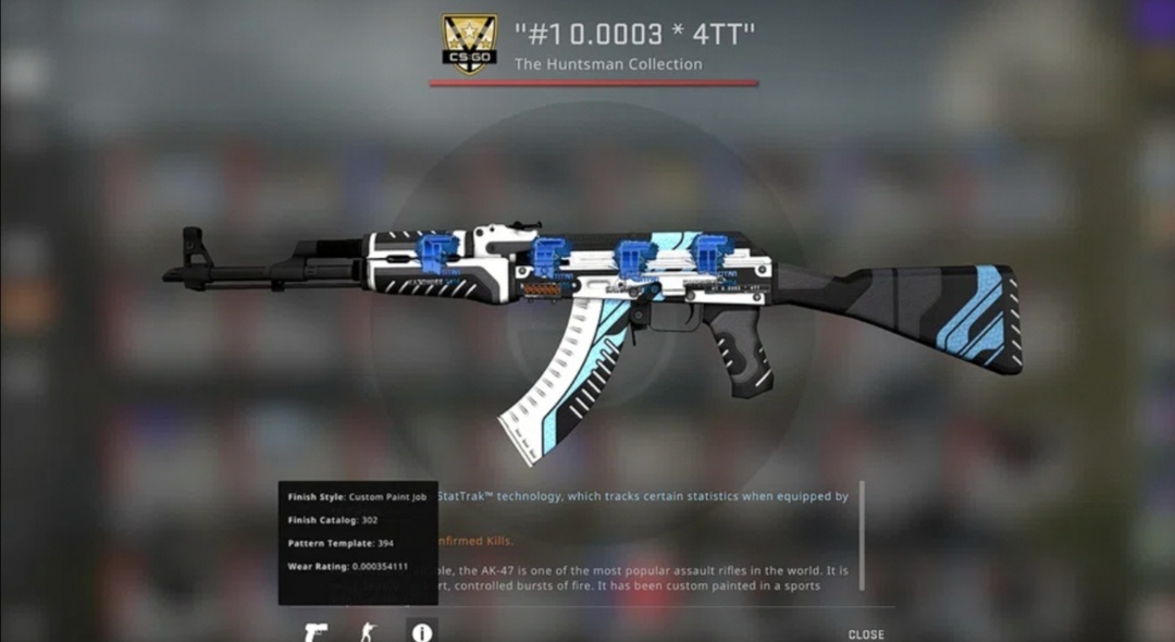 Крупнейший коллекционер предметов из CS:GO Lunar из Абу-Даби объявил о продаже очень редкого скина StatTrak AK-47 | Vulcan за $194 тысячи — это около 14,1 млн рублей по актуальному курсу