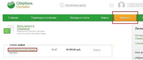 Успели подать заявку на займ, но уже передумали и не знаете как отменить заявку на кредит в Сбербанк Онлайн?-2