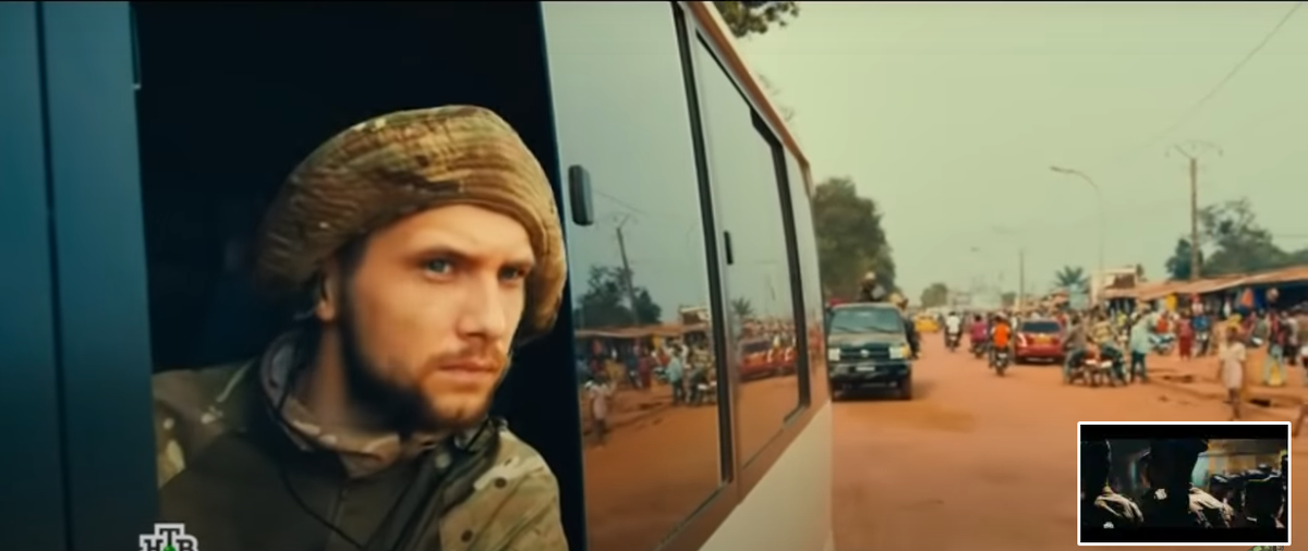Скрин кадра их фильма "Турист"
