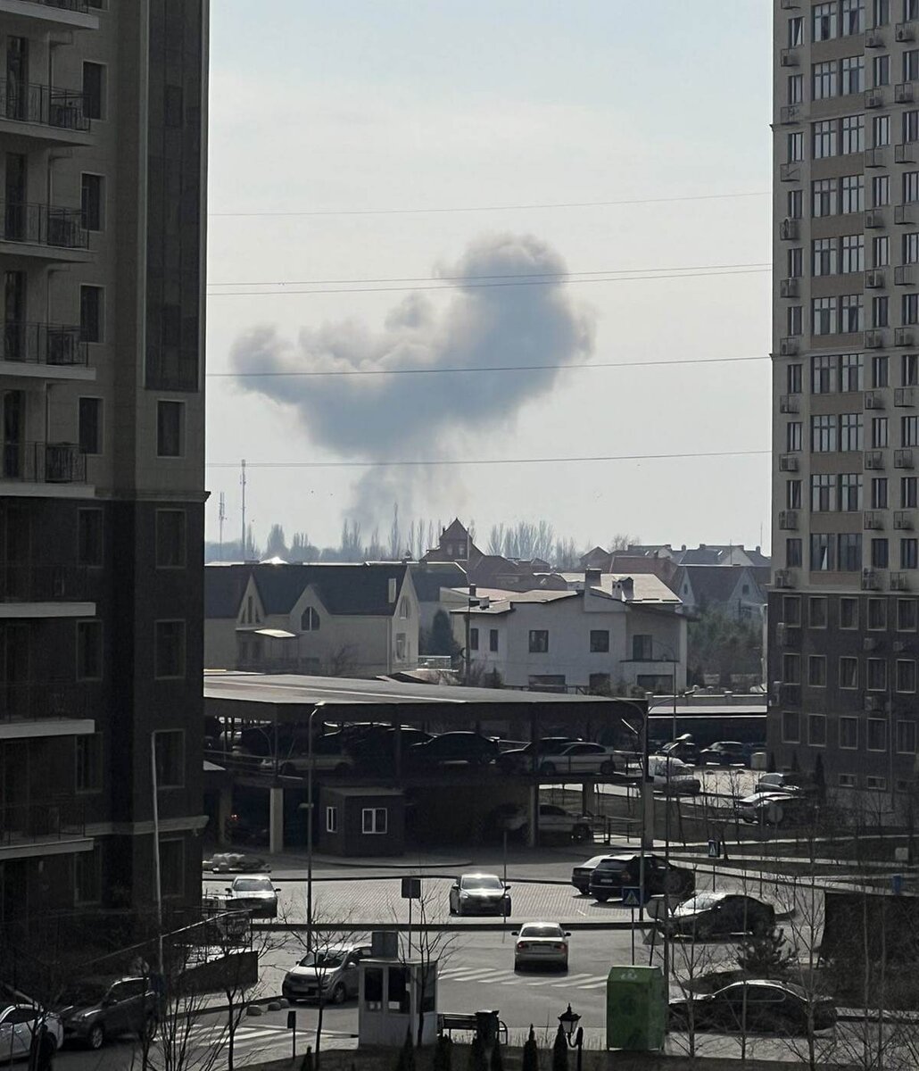 Взрыв в Одессе вчера в 5 утра 