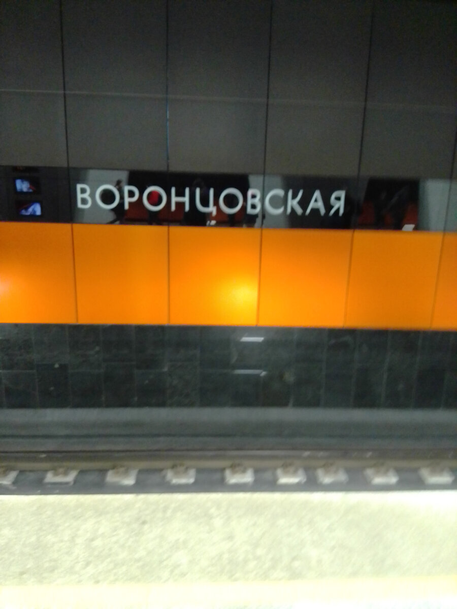 Станция Московского метро «Воронцовская».