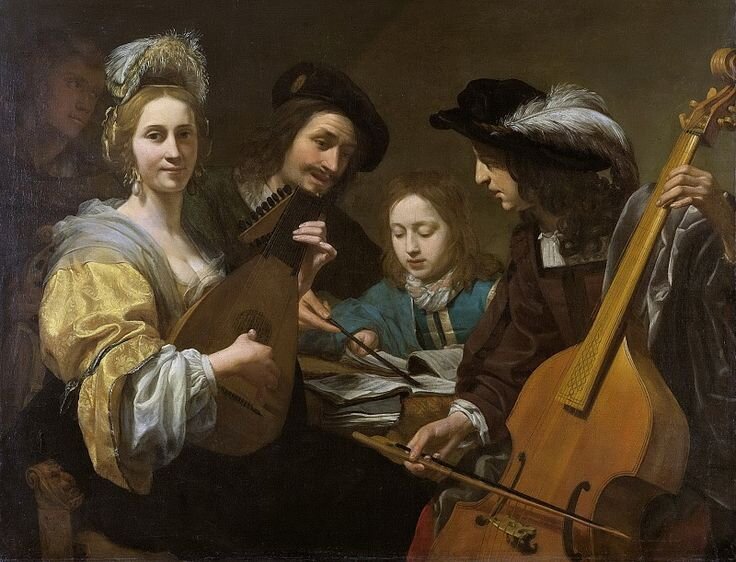 Герард ван Кейл - Музицирующая компания