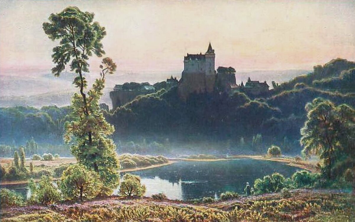 Уильям Дидье-Пуже (Франция, 1864 – 1959). Дрок и вереск,  1911 г.