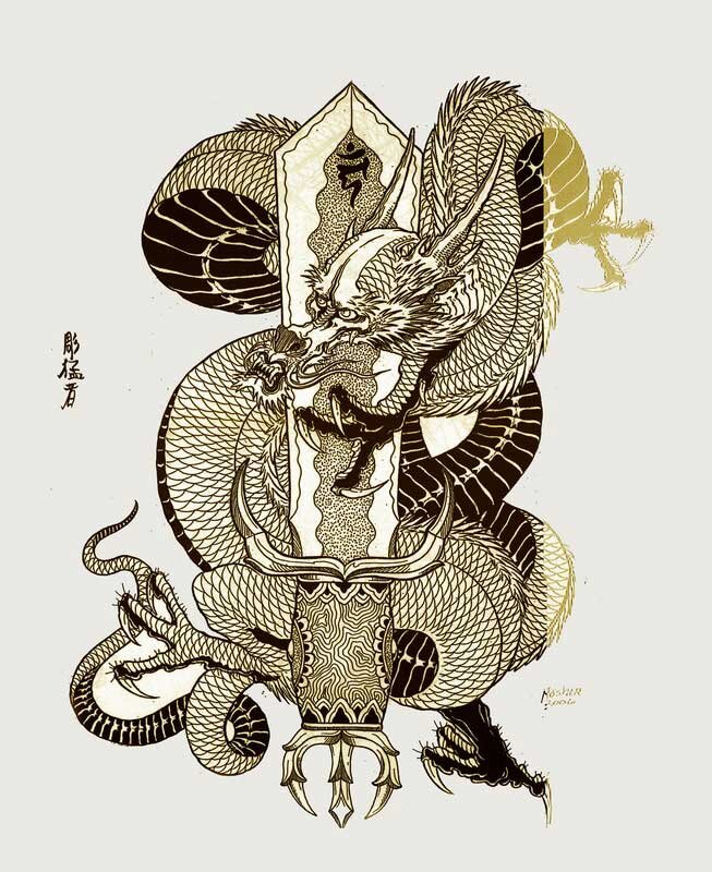 Japanese Tattoo Designs by Jack Mosher aka Horimouja (II