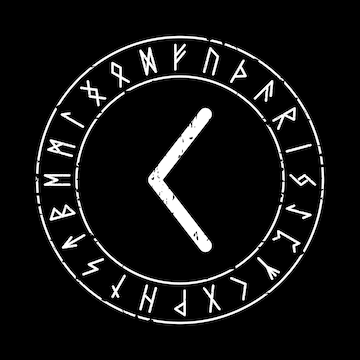 Руна Кеназ и старший Футарк 