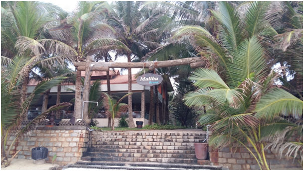 Малибу  - курортное местечко.  Фото автора.  