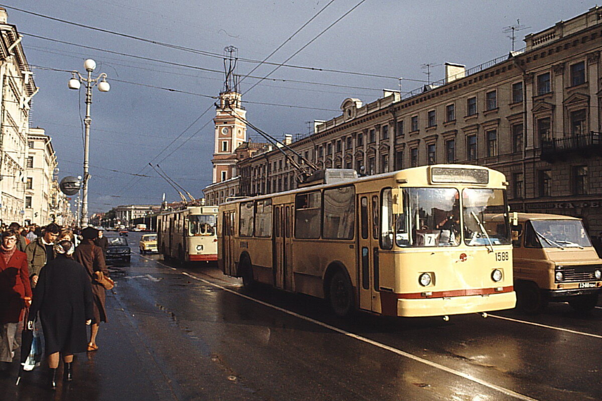 старые троллейбусы в москве