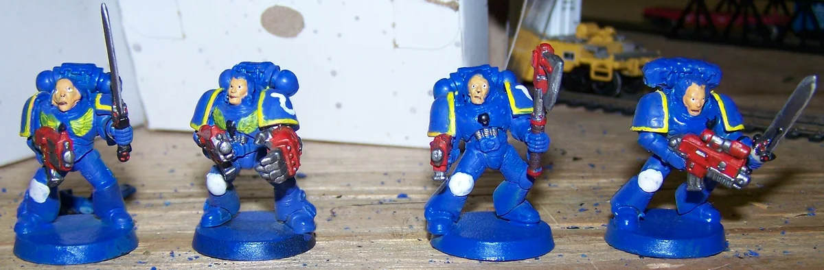 Ультрамарины  бракованные