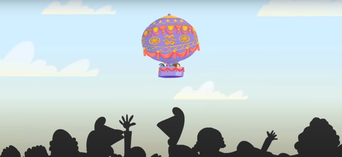 Кадр из серии «Воздушный шар» (м/с «Фиксики»)