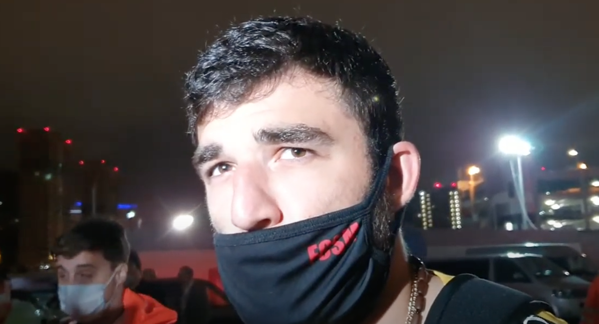 Георгий Джикия после матча с "Локомотивом". Фото Артема Локалова