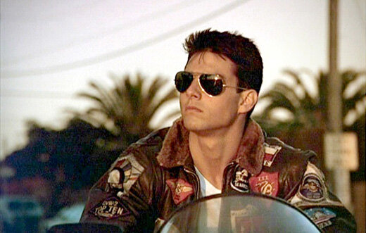 Кадр из фильма "Лучший стрелок" с Томом Крузом в главной роли.