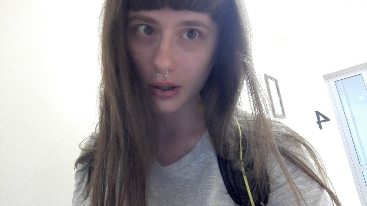 В этот день  я подстригла  челку и через час меня ждало самое провальное выступление. См. ниже