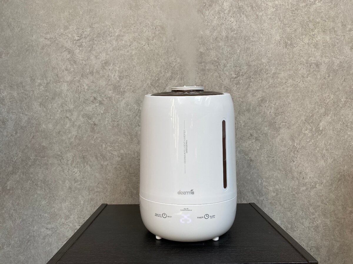 Увлажнитель выполнен из качественного пластика