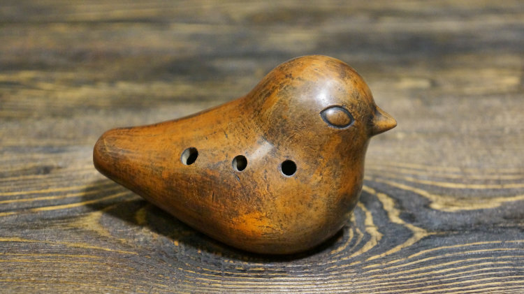 Современная окарина-пичуга из магазина Shamanic Boutique 