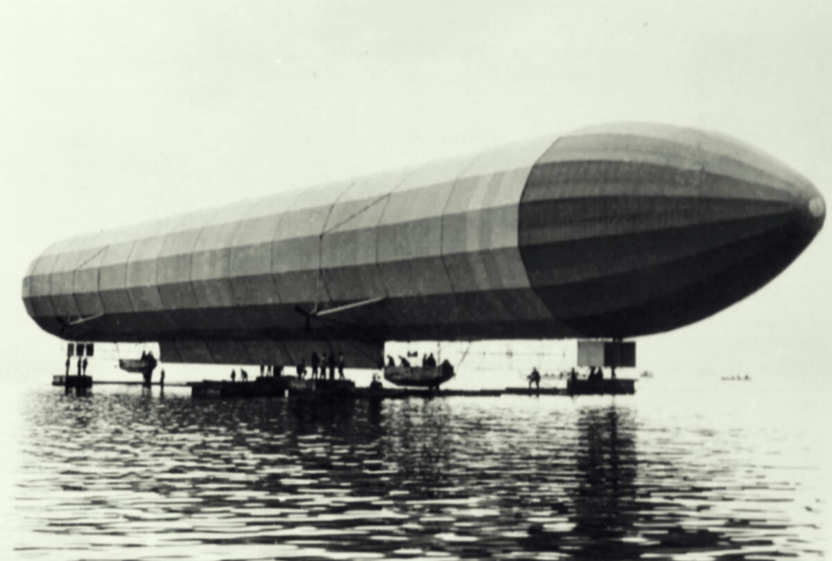 Жёсткий дирижабль Цеппелин LZ2