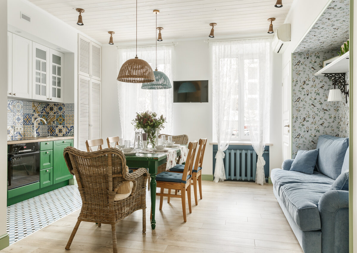 Семейная квартира для краткосрочной аренды. Фото Houzz