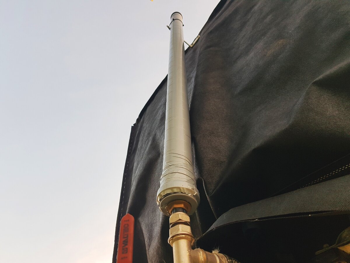 Самодельный указатель уровня воды в непрозрачной емкости для полива ...