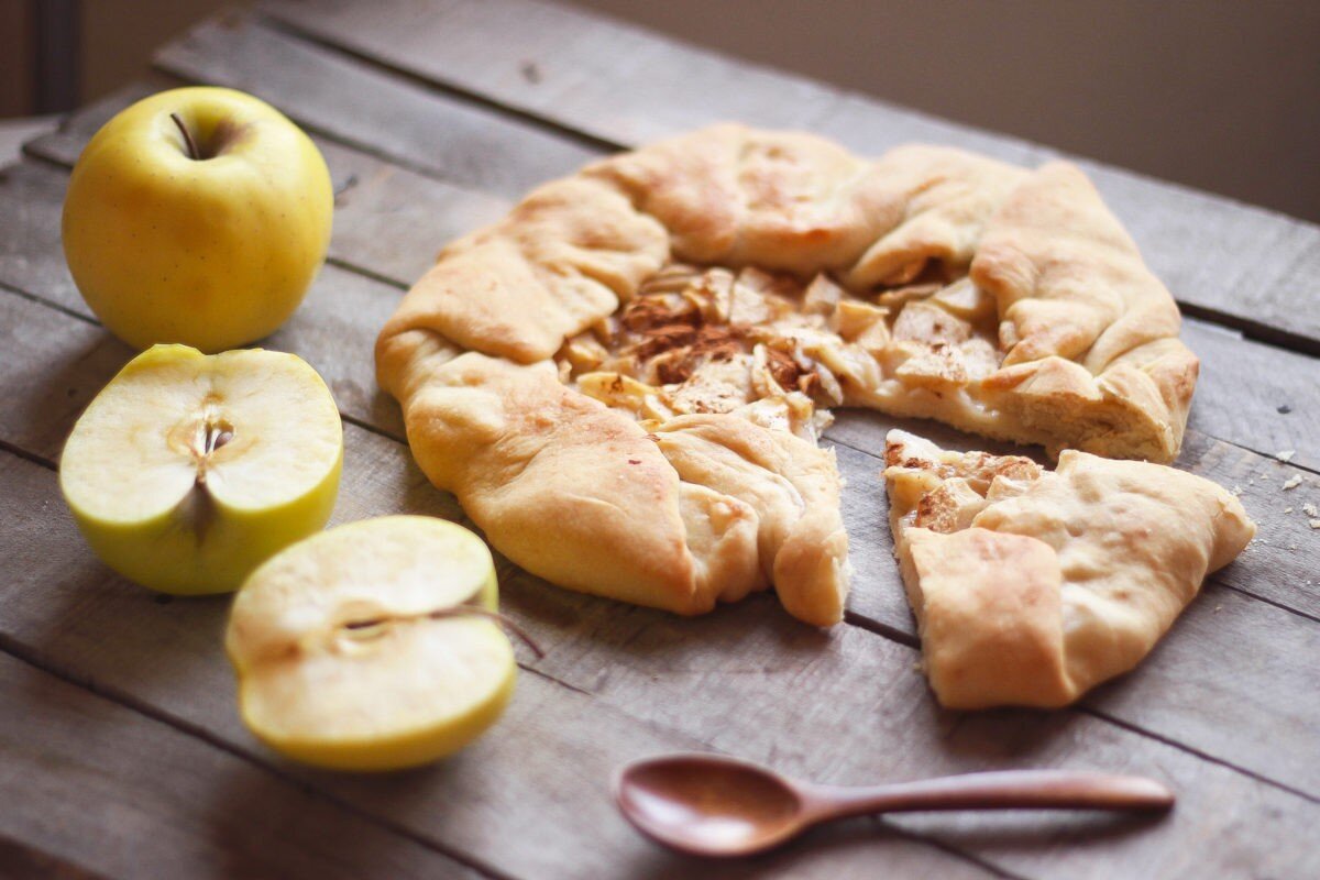 Galette с яблоками