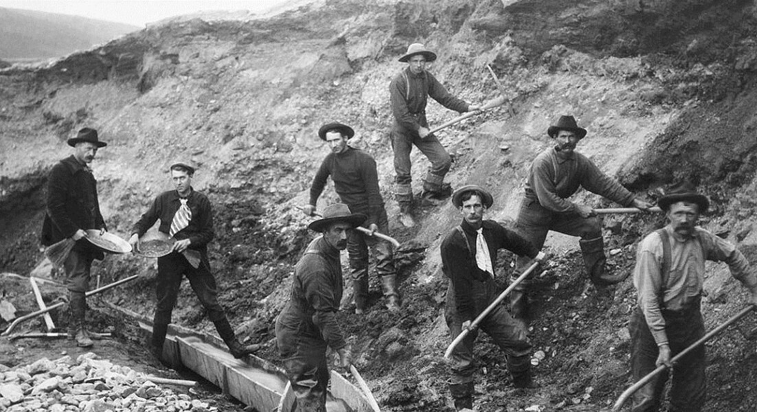 Участники "золотой лихорадки"