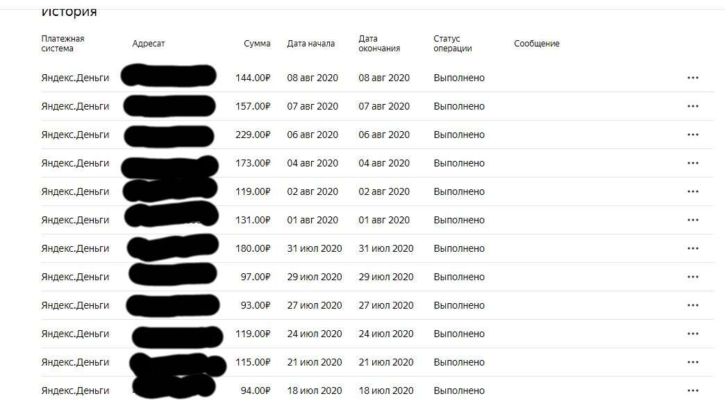 скрин заработка