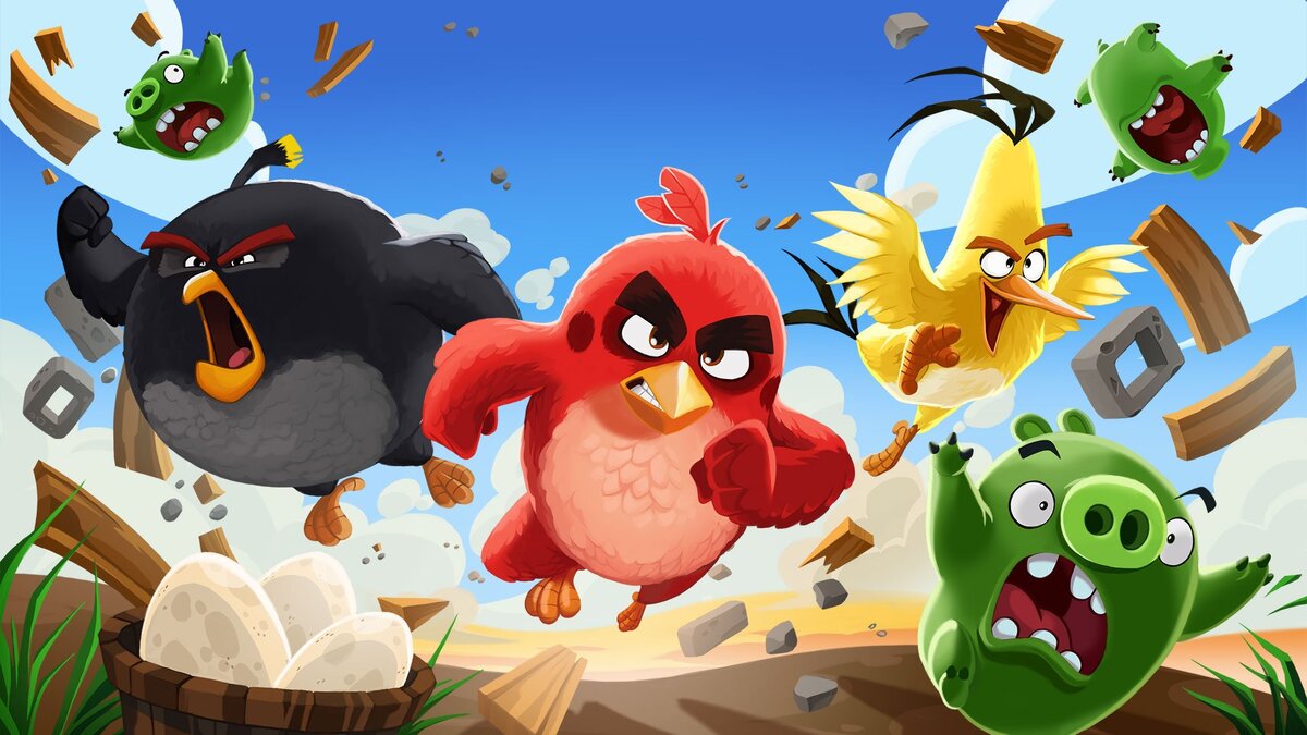 Злые птички против свинок. Детский день рождения в стиле Angry Birds. |  Аренда аттракционов es911.ru | Дзен