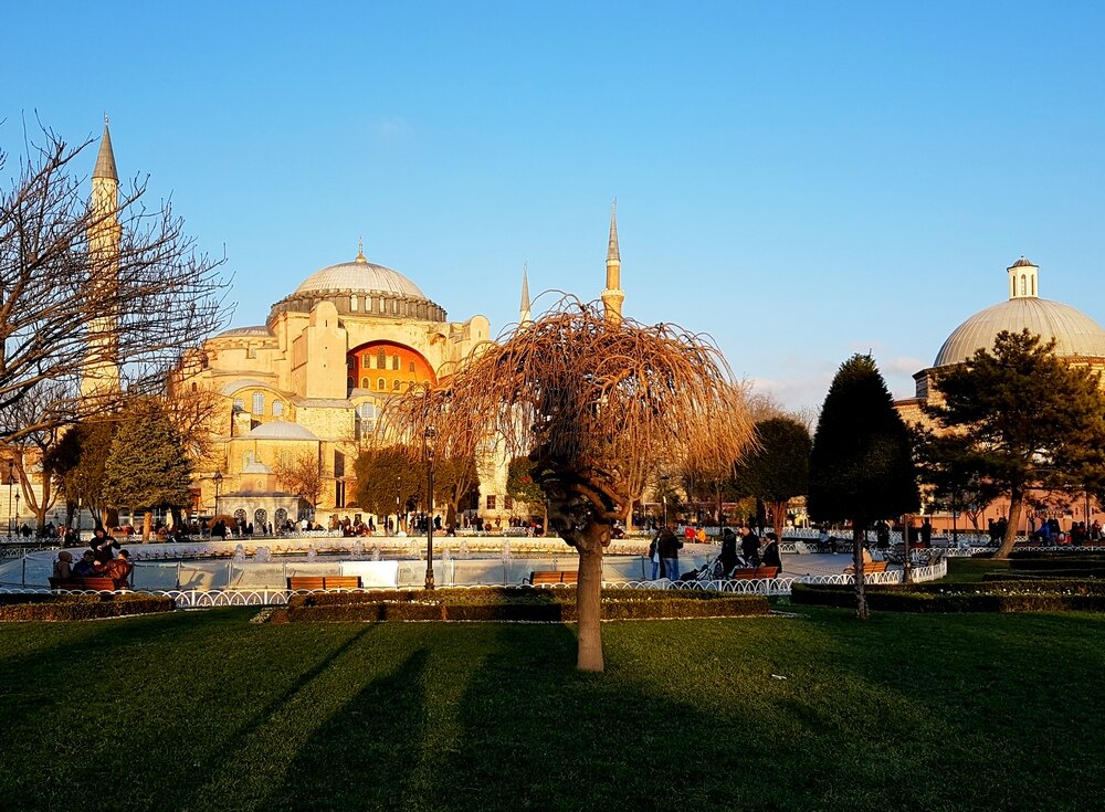 Айя Софья 2020 год. Январь