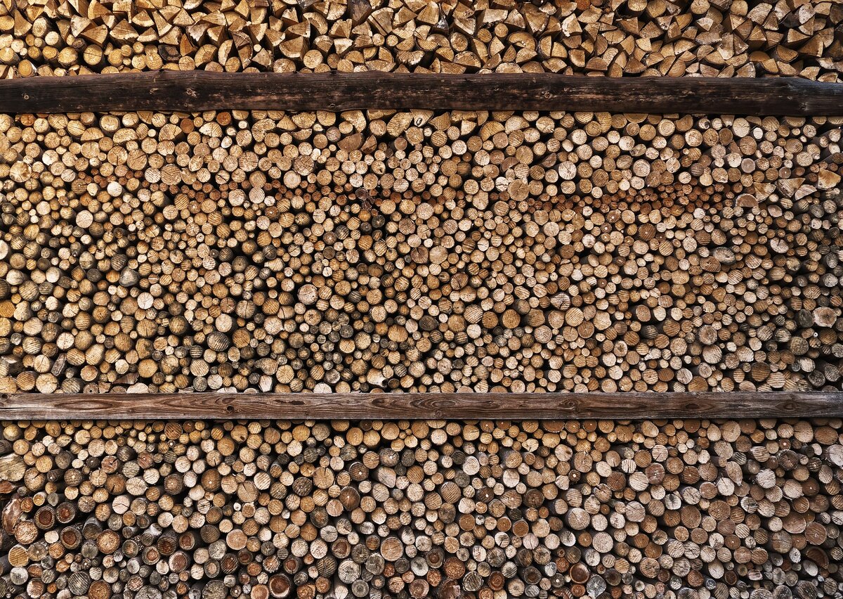 Для камина выбирайте дрова, дающие много жара.