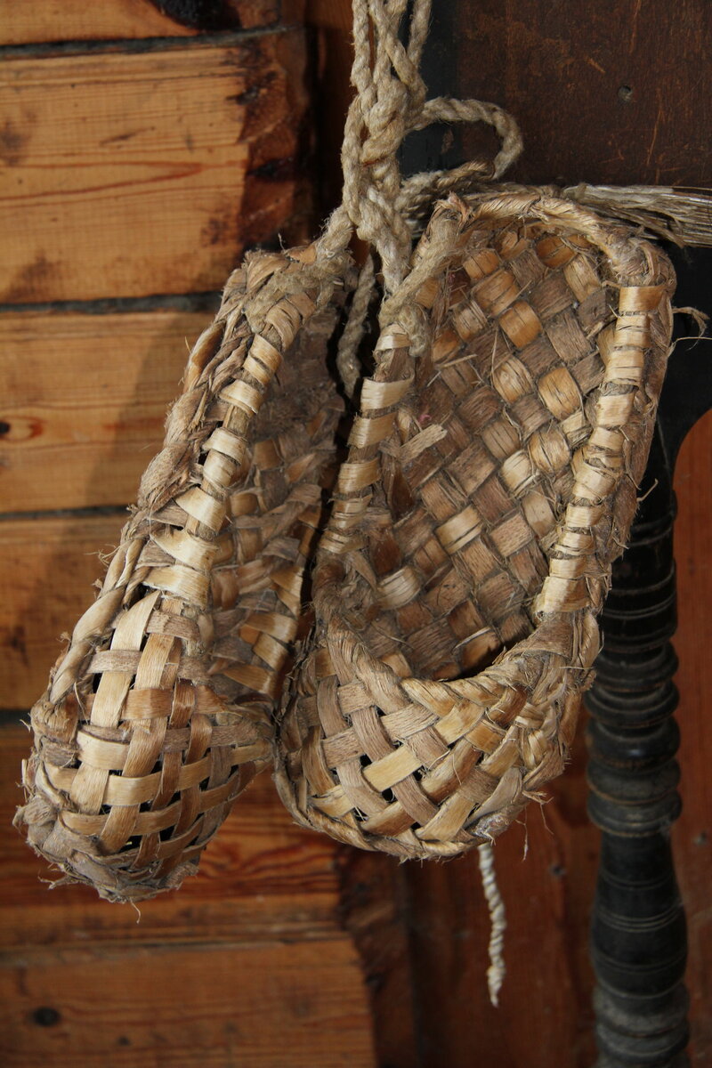 Обувь древних славян лапти