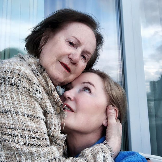 Лариса Вербицкая с мамой