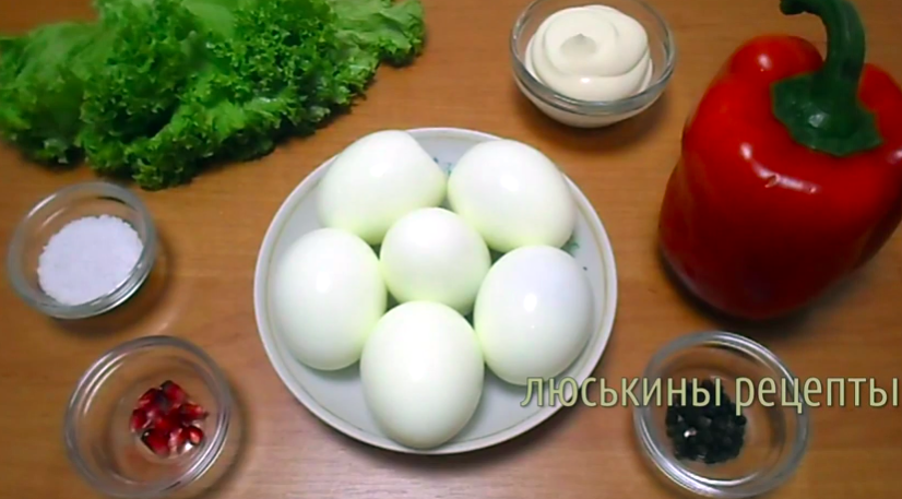 КРАСИВАЯ закуска на НОВЫЙ ГОД из простых продуктов - "Дед Мороз"