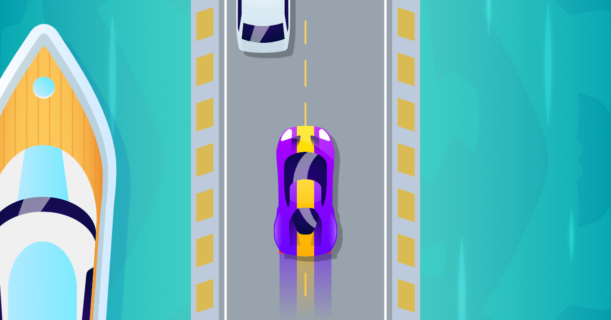 Промо арт к игре Traffic Way