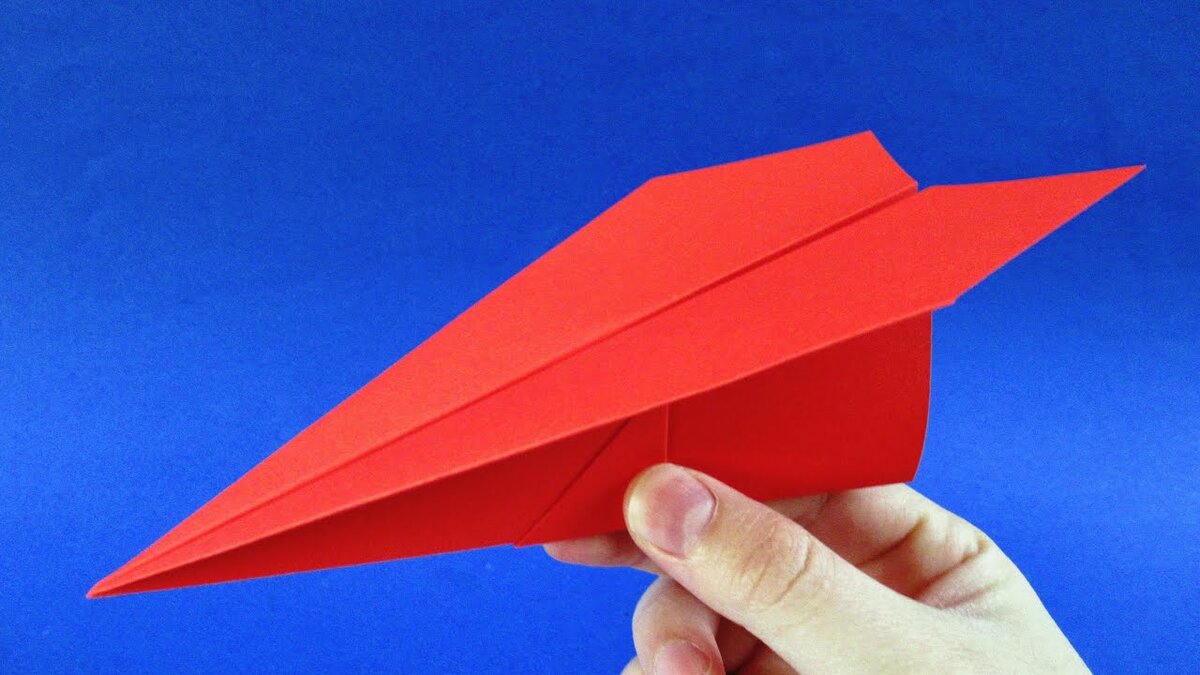 Как сделать самолет из бумаги который далеко и долго летает. Ястреб