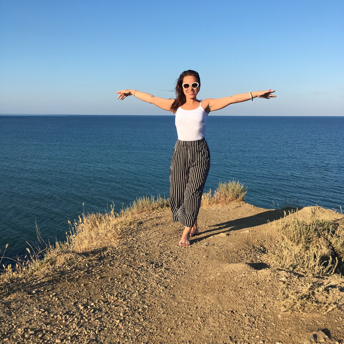 Фото автора в Крыму.