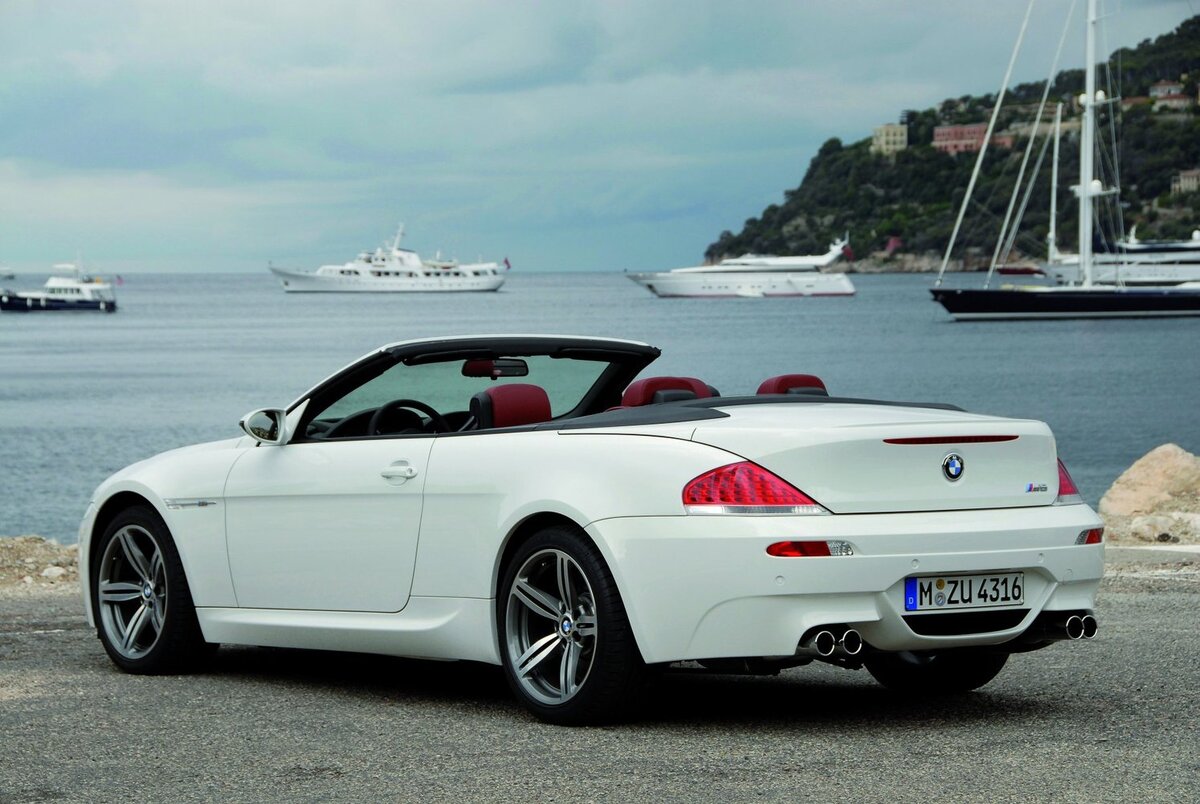 BMW M6 Cabrio 507 л.с. на заднем приводе
