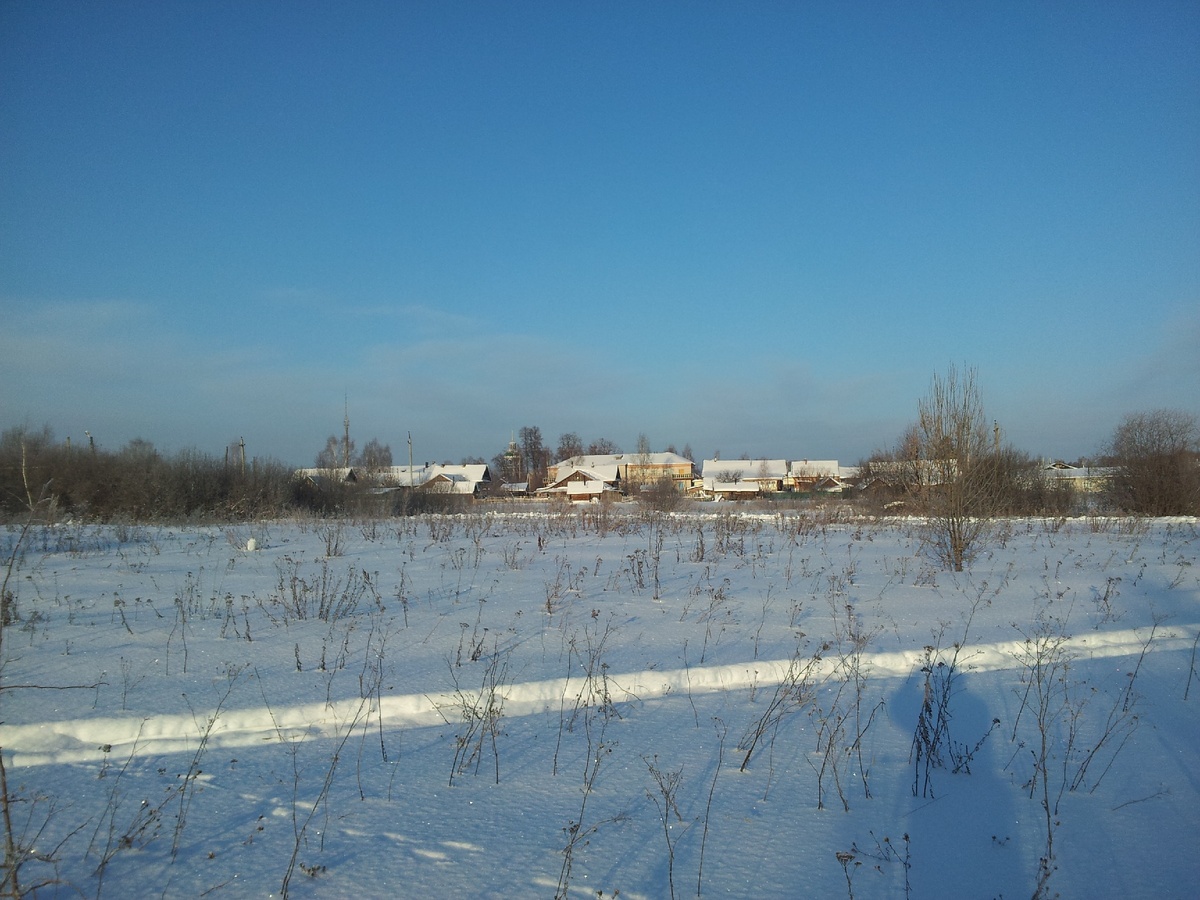 на окраине