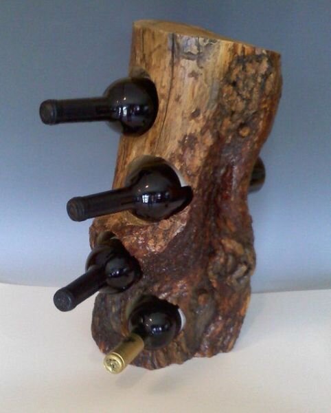 Подставка под бутылки / Бар из дерева