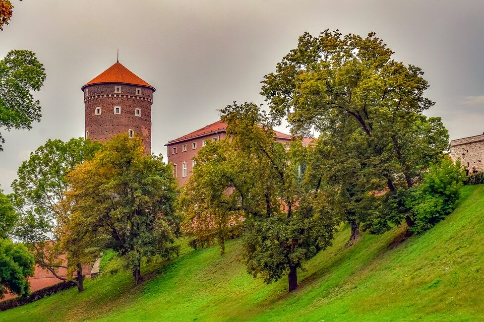 Вавельский замок pixabay.com бесплатная лицензия