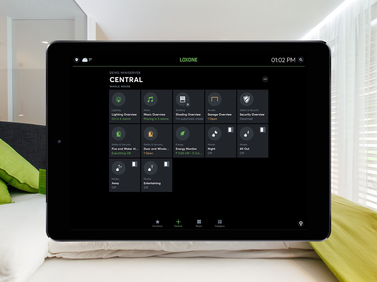 Приложение Loxone