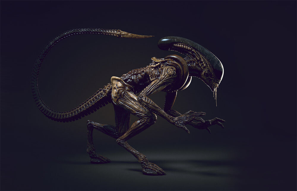 Хорош, хорош. Хищный, умный, умеет ходить на задних конечностях, а передние – с развитыми пальцами, и места в черепе для мозга достаточно, и даже хвост есть.