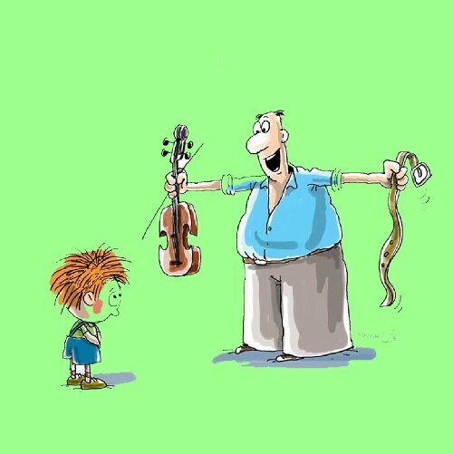 Обучение , музыка и дети