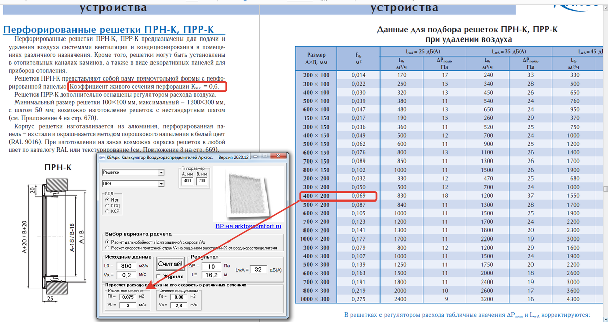 Калькулятор расчета сечения вентиляции. Площадь живого сечения решетки вентиляции. Живое сечение решеток таблица. Коэффициент живого сечения. Коэффициент живого сечения решетки.
