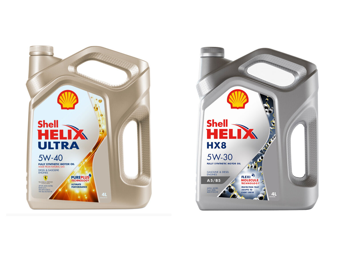 Сравнил моторные масла Shell Helix Ultra и HX8: есть ли разница? |  ПроМашины | Дзен