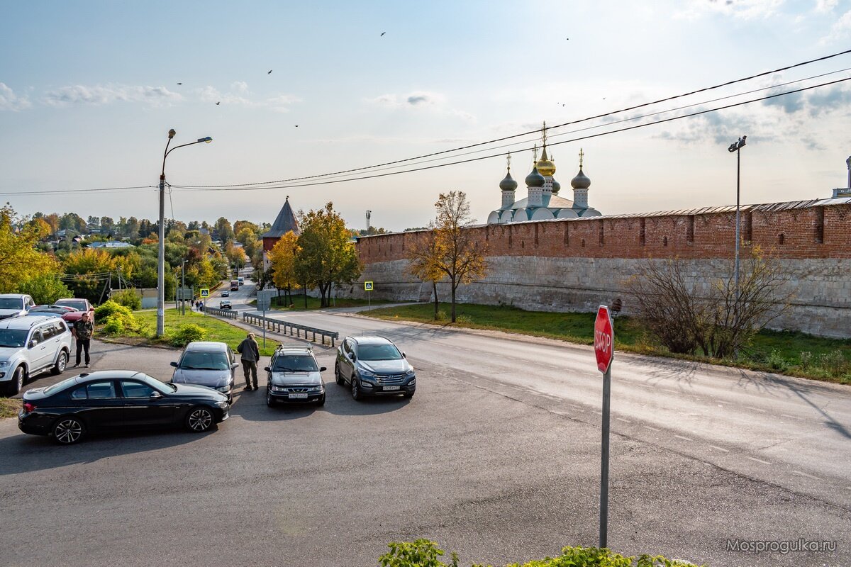 Стена Зарайского кремля