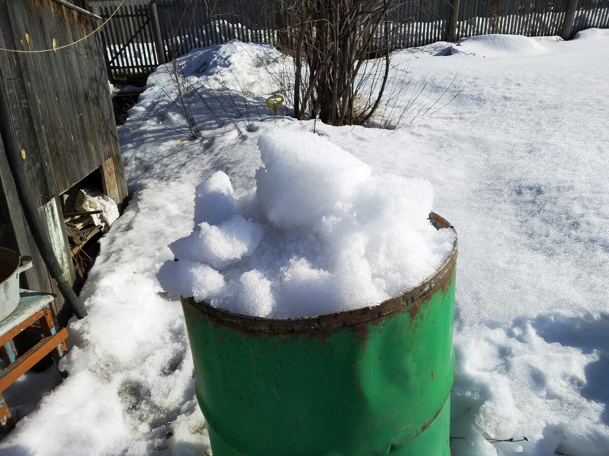 Как талая вода действует на рассаду?1