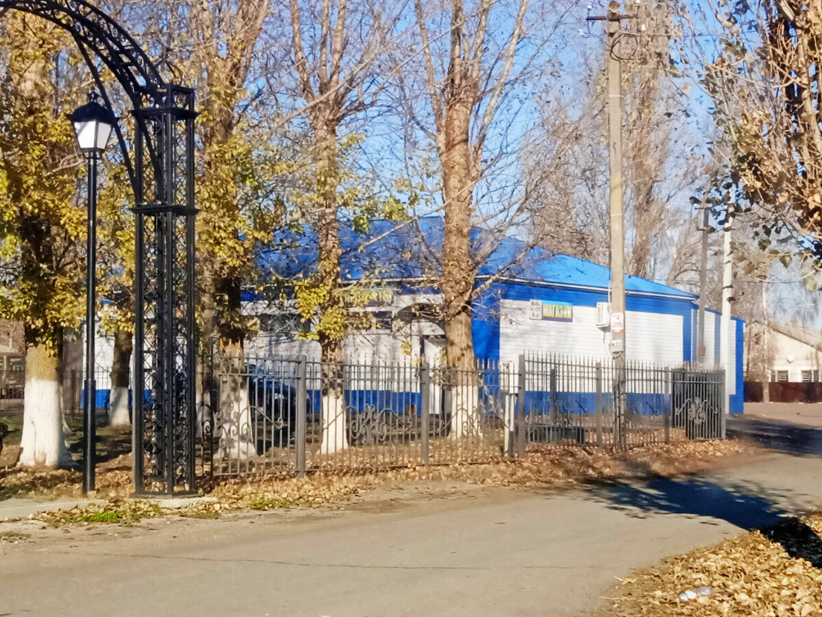 магазин, настоящее сельпо, а не частник